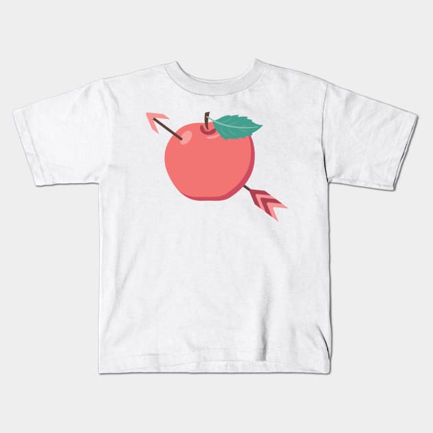 Apples and Arrows Kids T-Shirt by SWON Design